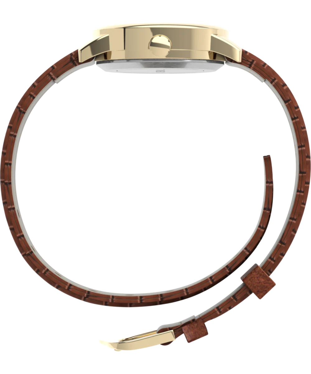 Easy Reader® 25mm Leather Strap Watch - Image 4