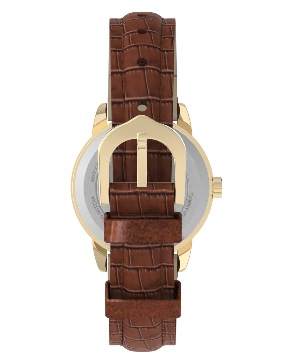 Easy Reader® 25mm Leather Strap Watch - Image 5