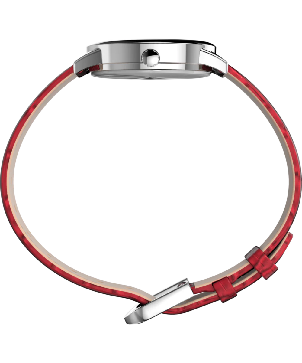 Easy Reader® 30mm Leather Strap Watch - Image 3