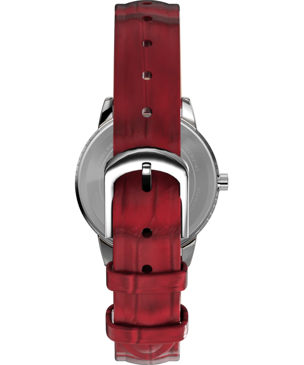 Easy Reader® 30mm Leather Strap Watch - Image 4