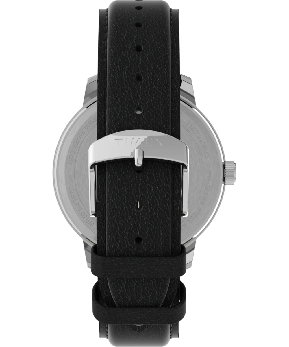 Easy Reader Bold 43mm Leather Strap Watch - Image 3