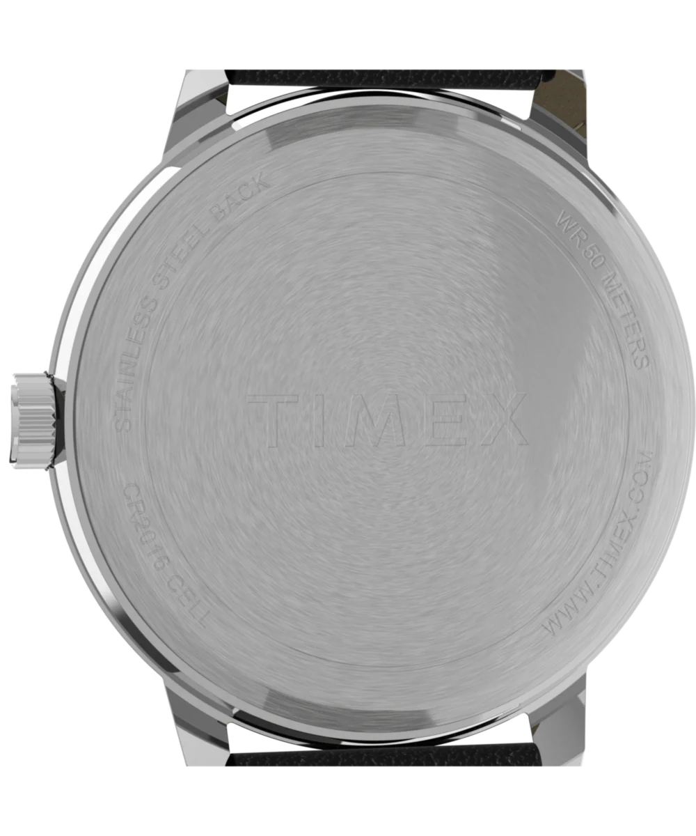 Easy Reader Bold 43mm Leather Strap Watch - Image 4