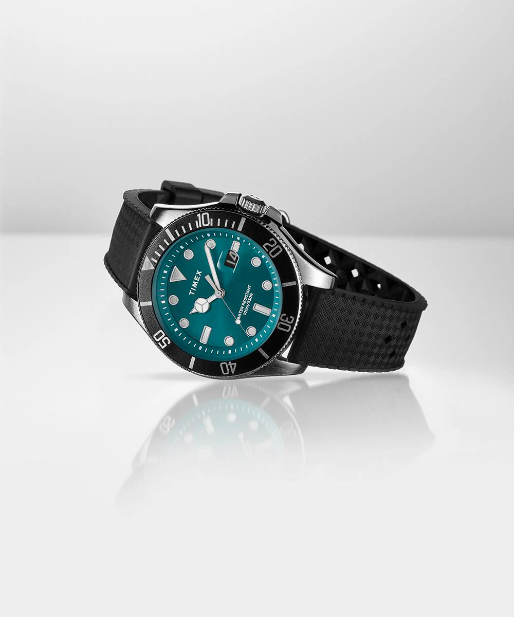 Harborside Coast 44mm Synthetic Rubber Strap Watch - Image 6