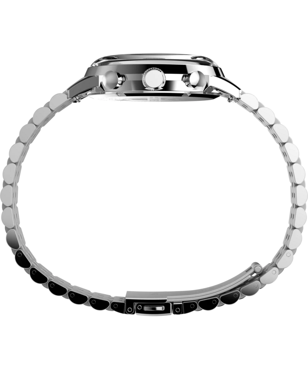 Marlin® Chronograph Tachymeter 40mm Stainless Steel Bracelet Watch - Image 5