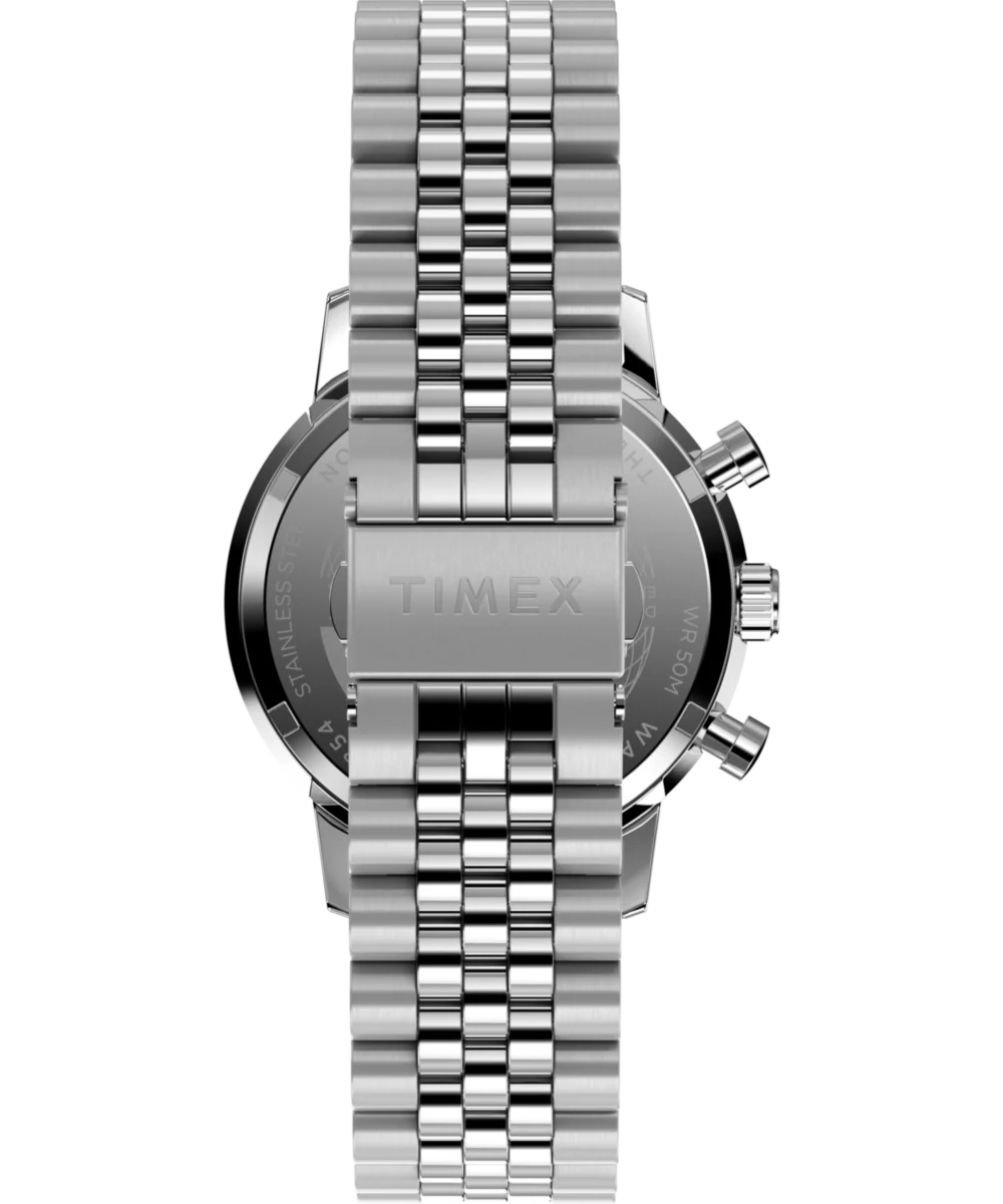 Marlin® Chronograph Tachymeter 40mm Stainless Steel Bracelet Watch - Image 6