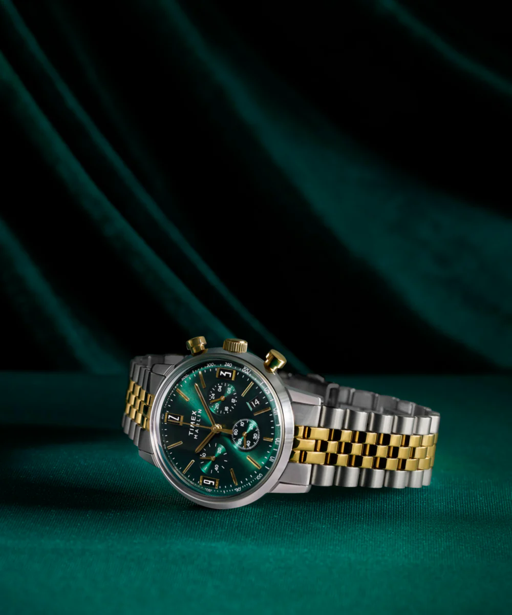 Marlin® Chronograph Tachymeter 40mm Stainless Steel Bracelet Watch  - Image 8