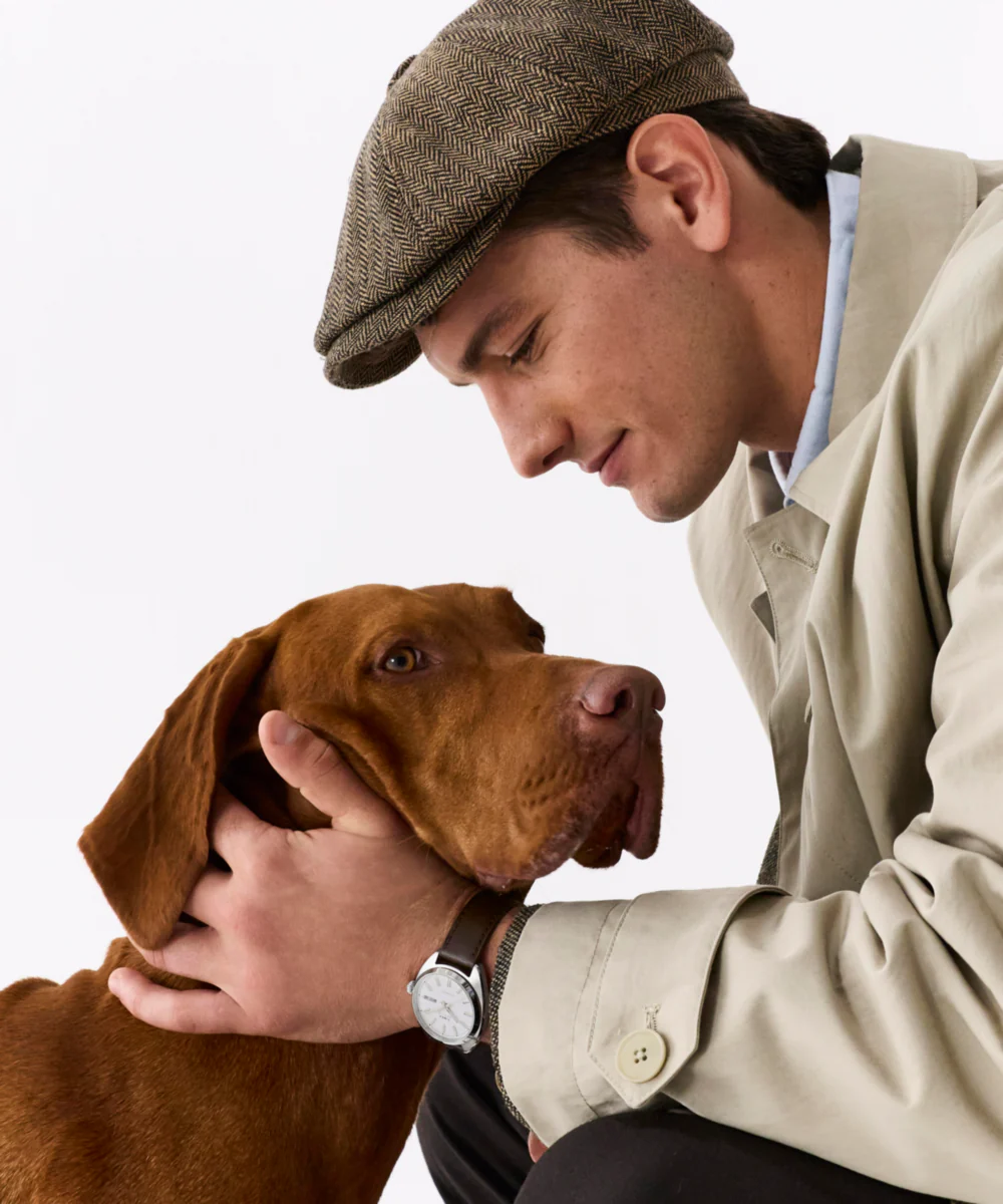 Marlin® Draper Automatic 37mm Leather Strap Watch - Image 7