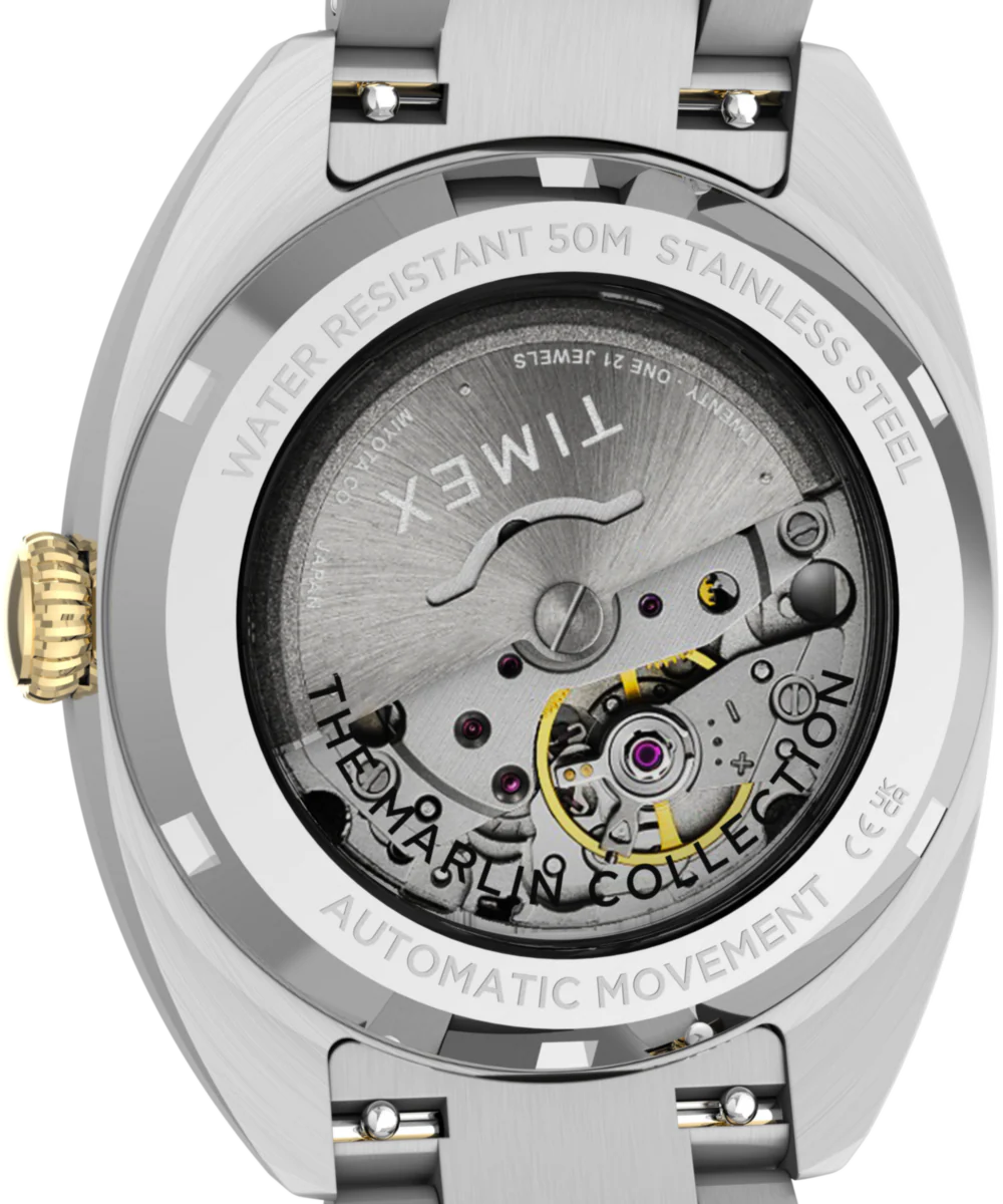 Marlin® Draper Automatic 37mm Stainless Steel Bracelet Watch - Image 5