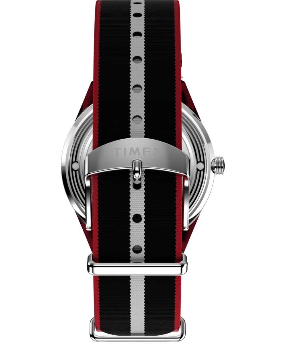Marlin® Jet Quartz 38mm Fabric Strap Watch - Image 3