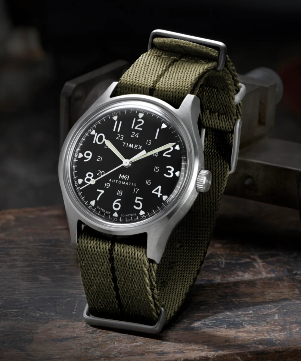 MK1 Automatic 40mm Fabric Strap Watch - Image 7