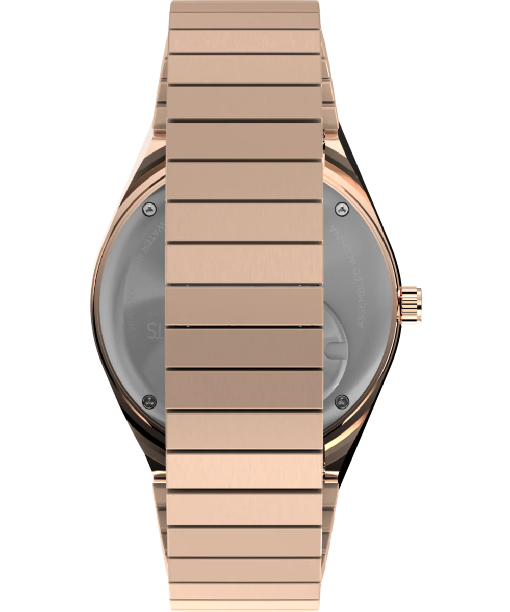 Peanuts® Q Timex® In Bloom 36mm Stainless Steel Expansion Band Watch - Image 3