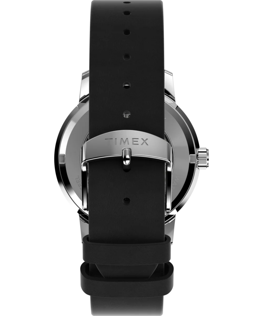 Peanuts® x Timex Marlin® Automatic Snoopy Flying Ace 40mm Leather Strap Watch - Image 3