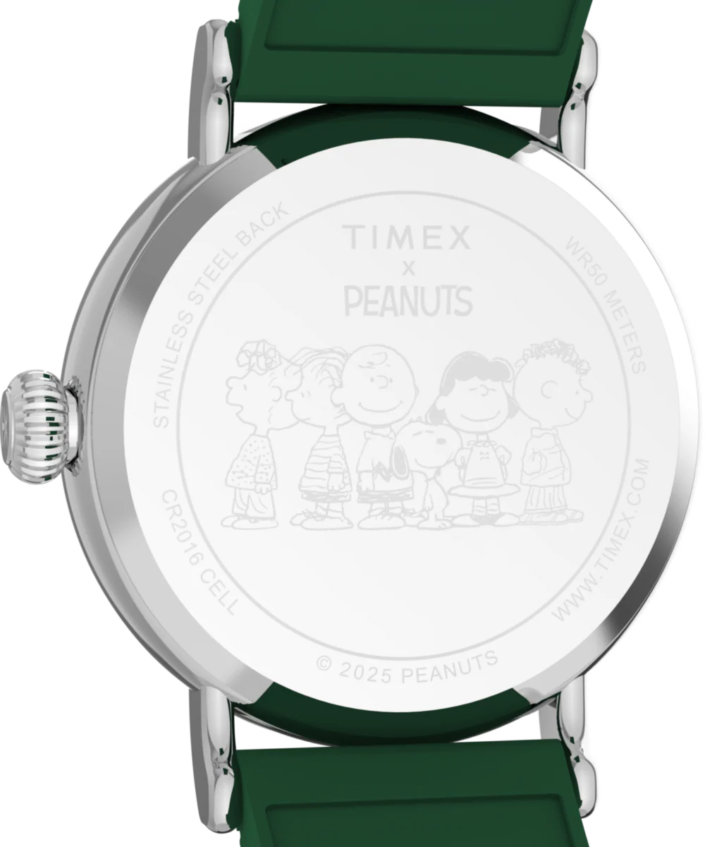 Peanuts® x Timex Standard 40mm Synthetic Rubber Strap Watch - Image 4