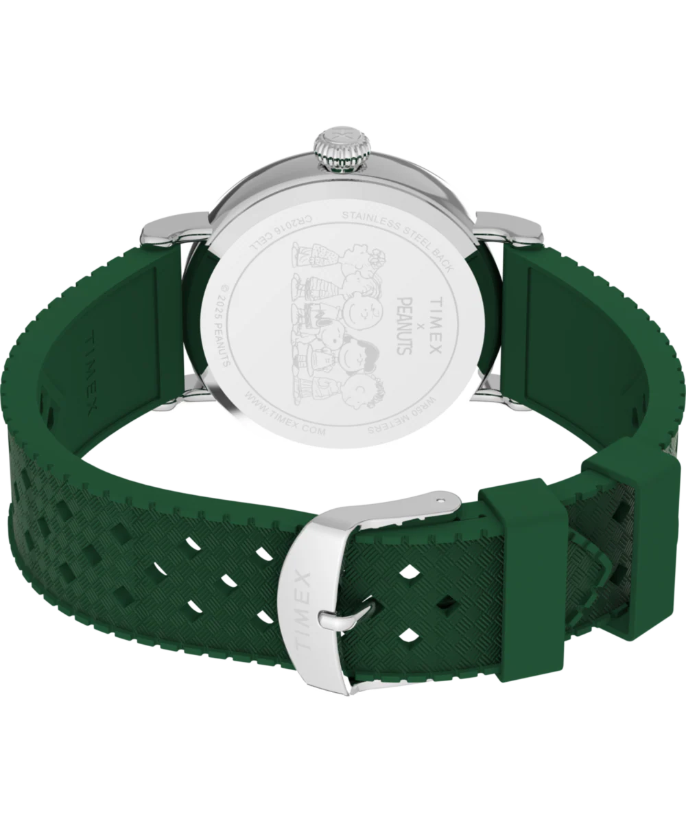 Peanuts® x Timex Standard 40mm Synthetic Rubber Strap Watch - Image 5
