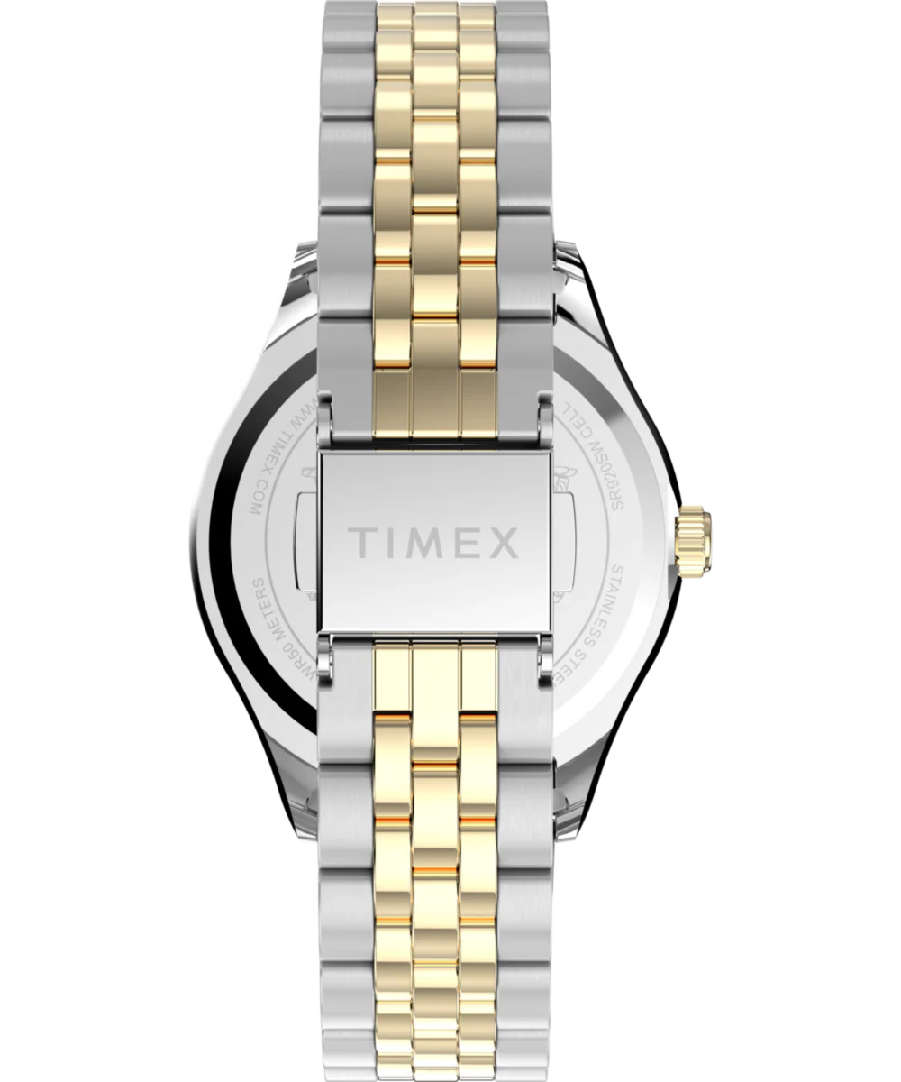 Peanuts® x Timex Timex Legacy Bowtie 34mm Stainless Steel Bracelet Watch - Image 4