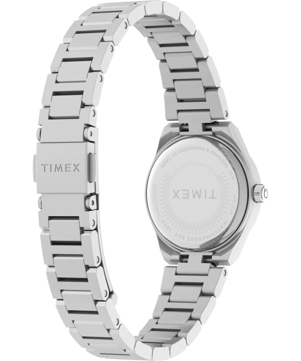 Q Timex® Continental Mini 24mm Stainless Steel Bracelet Watch - Image 5