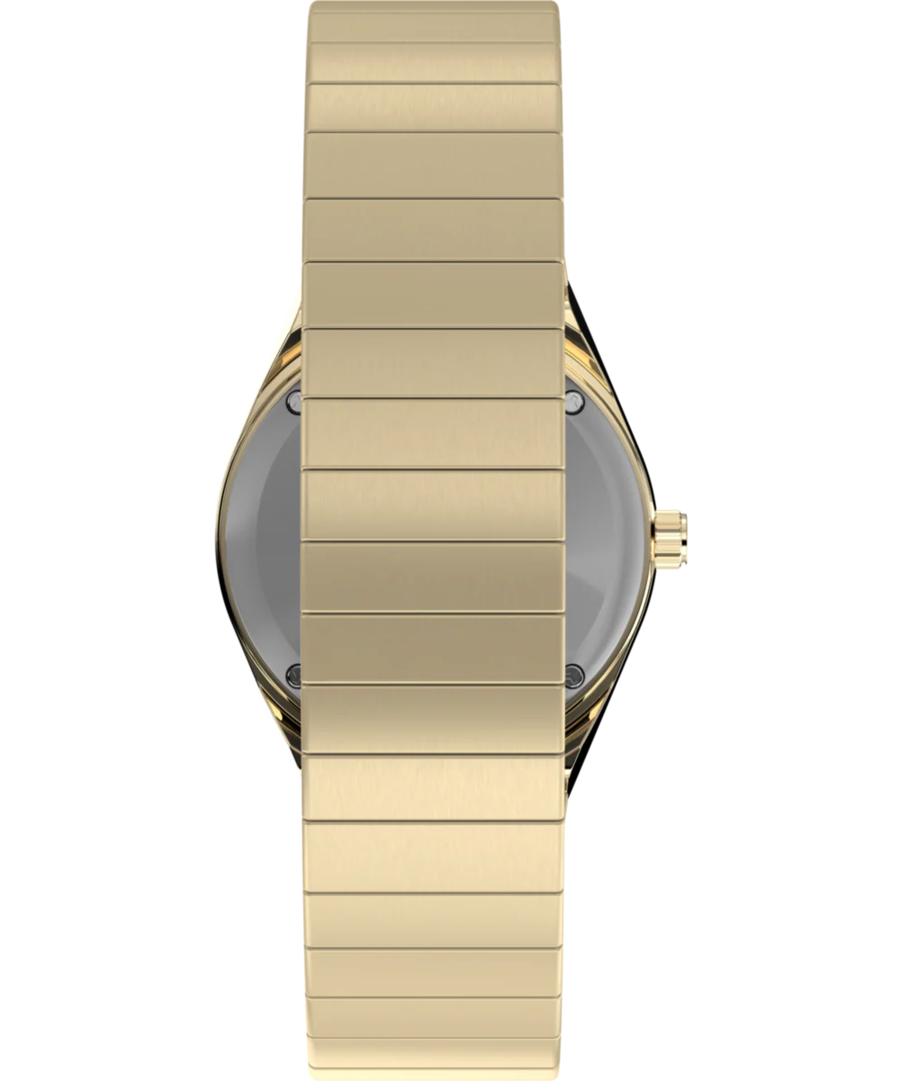 Q Timex® Mini 30mm Stainless Steel Expansion Band Watch - Image 4