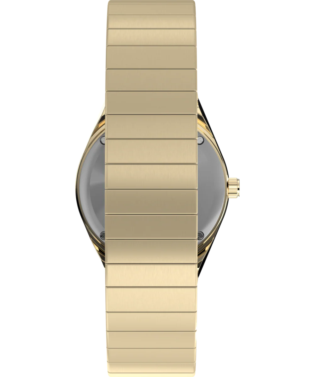 Q Timex® Mini 30mm Stainless Steel Expansion Band Watch - Image 4