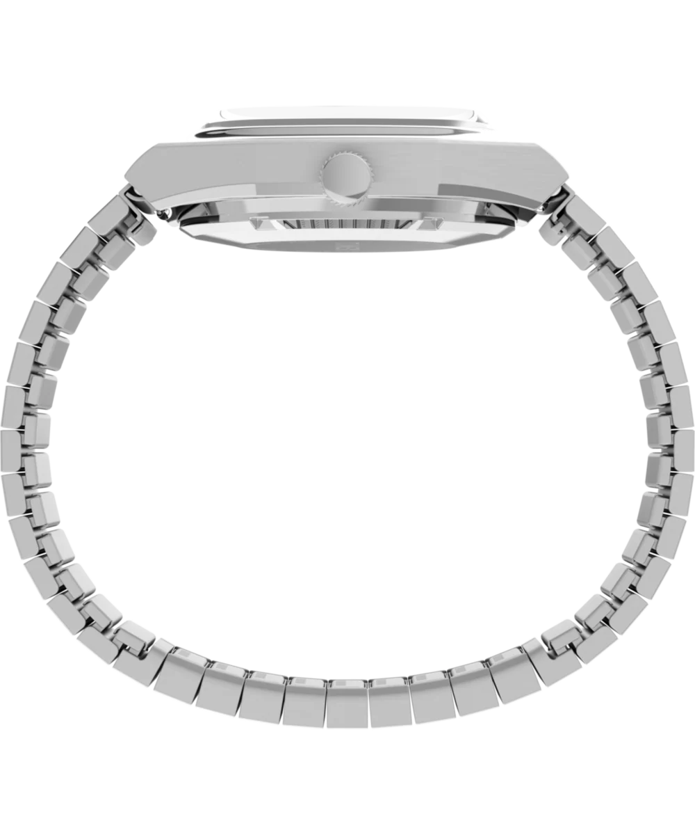 Timex® Automatic 1983 E Line 34mm Stainless Steel Expansion Band Watch - Image 3