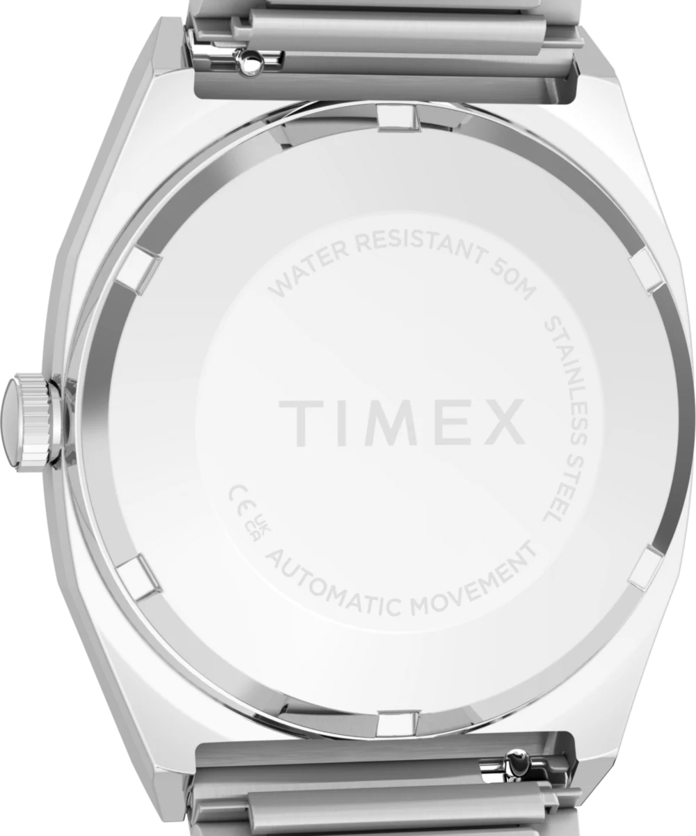 Timex® Automatic 1983 E Line 34mm Stainless Steel Expansion Band Watch - Image 5