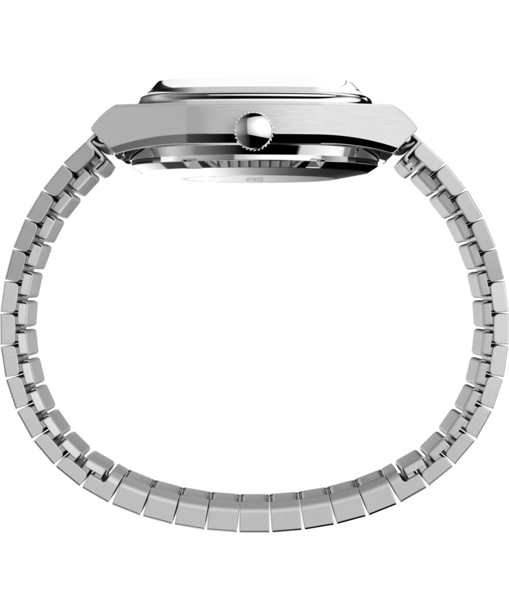 Timex® Automatic 1983 E Line 34mm Stainless Steel Expansion Band Watch - Image 3