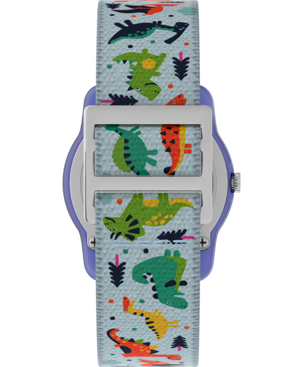 TIMEX TIME MACHINES® 29mm Dinosaur Elastic Fabric Kids Watch - Image 3