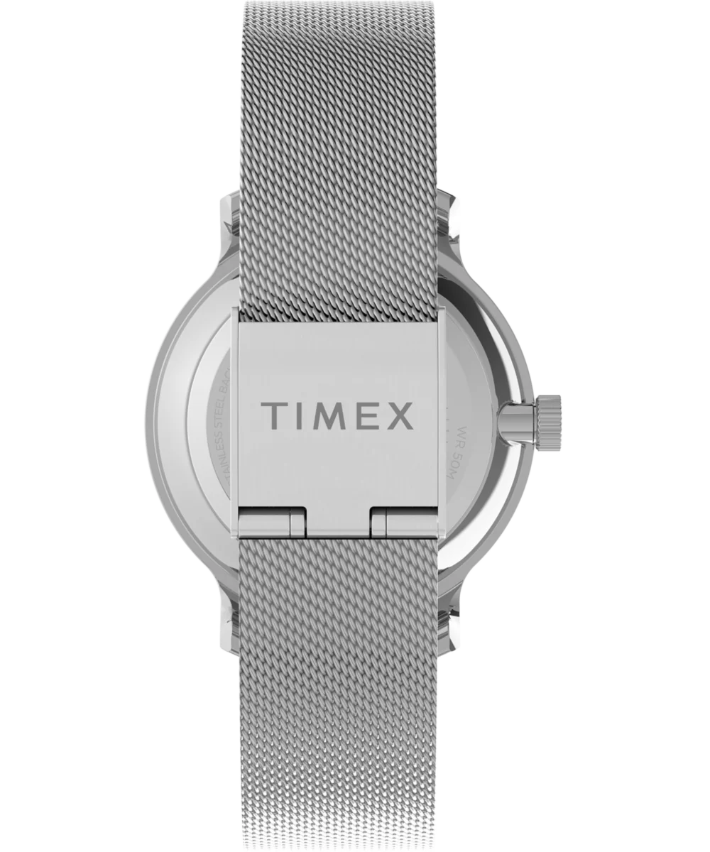 Transcend™ 31mm Stainless Steel Mesh Band Watch - Image 3