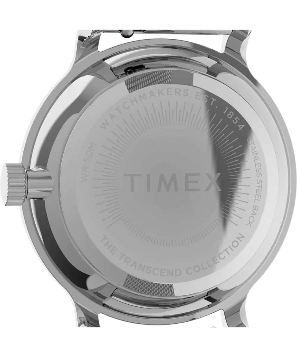 Transcend™ 31mm Stainless Steel Mesh Band Watch - Image 4