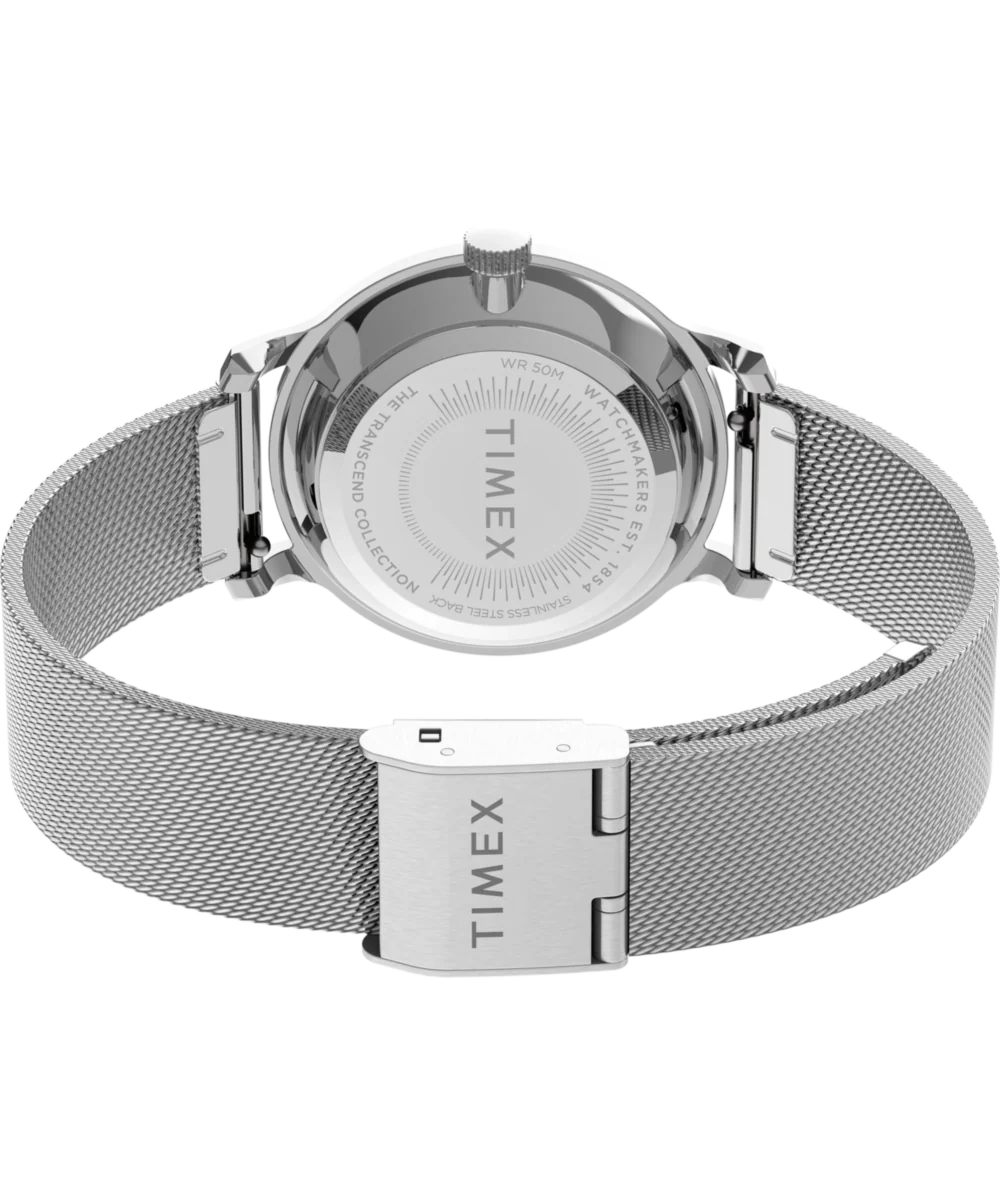 Transcend™ 31mm Stainless Steel Mesh Band Watch - Image 5