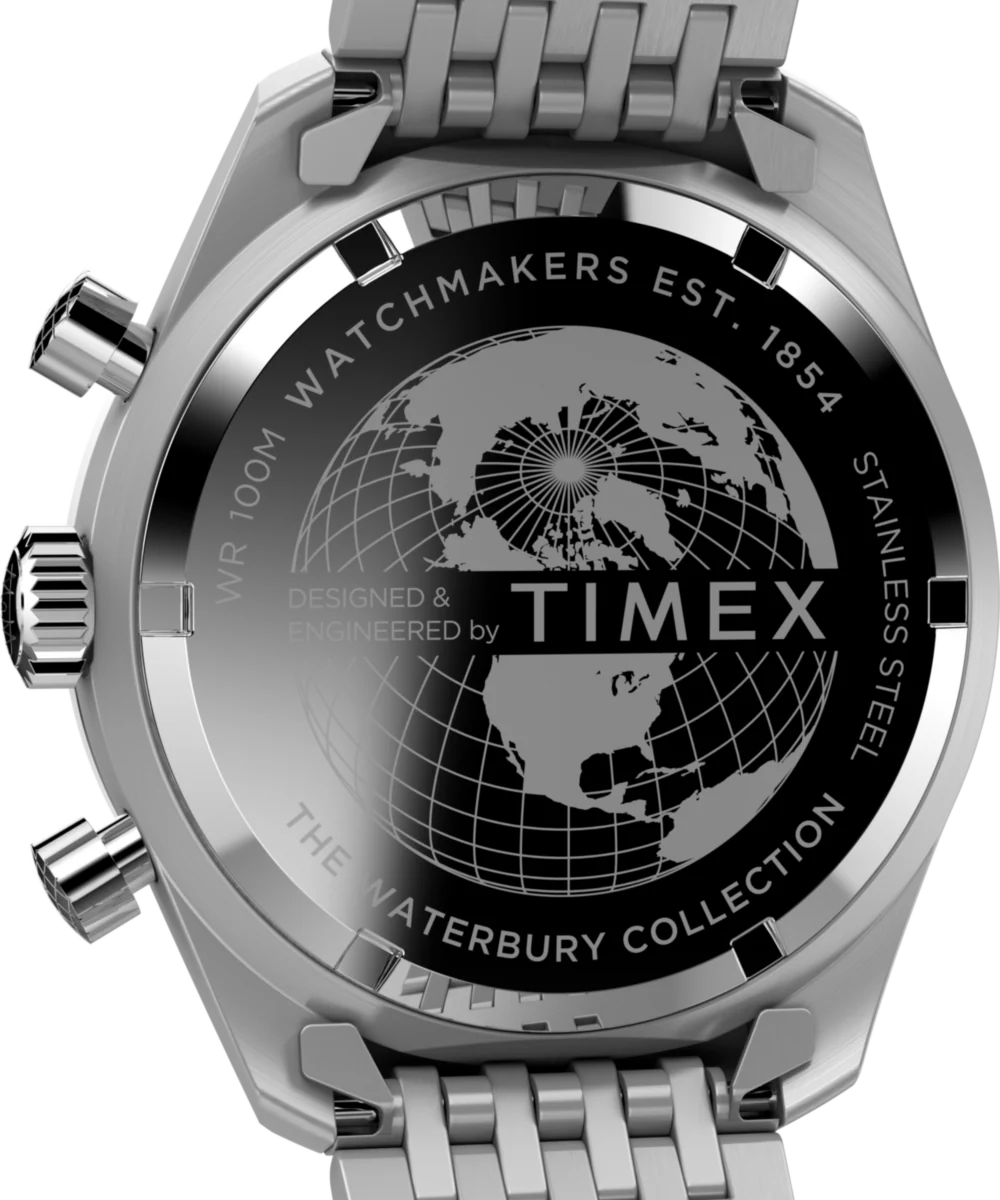 Waterbury Chronograph 41mm Stainless Steel Bracelet Watch - Image 4